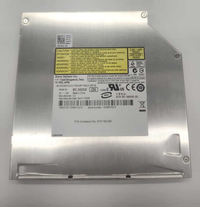 Drives & Storage>DVD/Blu-Ray Drives/Burners>Internal - Dell - J507D - Open Box