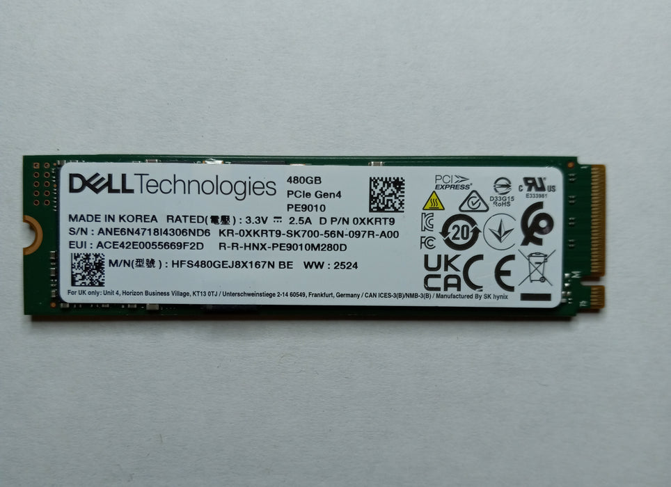 Drives & Storage>SSD Drives - Dell - XKRT9 - Open Box