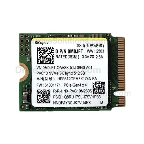 Drives & Storage>SSD Drives - Dell - 0M0JFT - Open Box