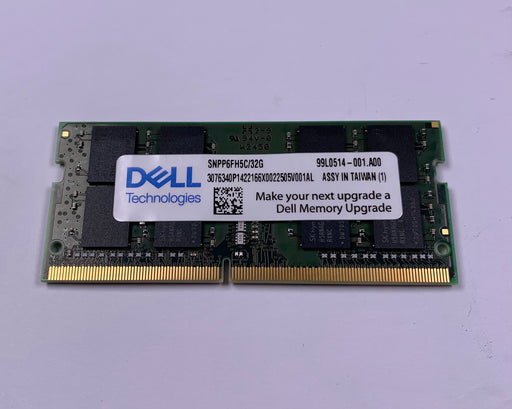 Memory>RAM - Desktop/Laptop - Dell - SNPP6FH5C/32G - Open Box