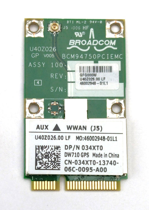 Networking>Ethernet / Network / Wireless Cards - Dell - 34XT0 - Open Box