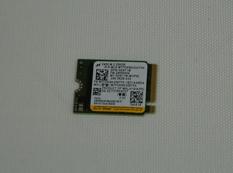 Drives & Storage>SSD Drives - Dell - GNT1W - Open Box