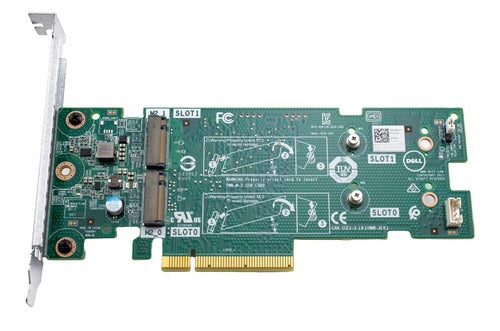 Dell JV70F BOSS2 SATA Controller Card - 2x M.2 - NVMe - Full Height - PCI Express - Open Box - 2