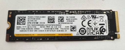 Drives & Storage>SSD Drives - Dell - 7818M - Open Box