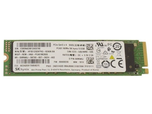 Drives & Storage>SSD Drives - Dell - XMW6J - Open Box