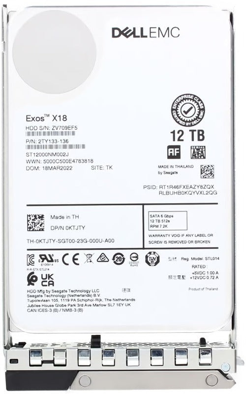 Servers>Drives & Storage - Dell - KTJTY - Refurbished