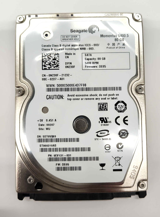 Drives & Storage>Internal Hard Drives>SATA - Dell - N230F - Open Box