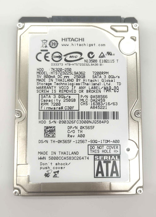 Drives & Storage>Removable Hard Drives - Dell - K565F - Open Box