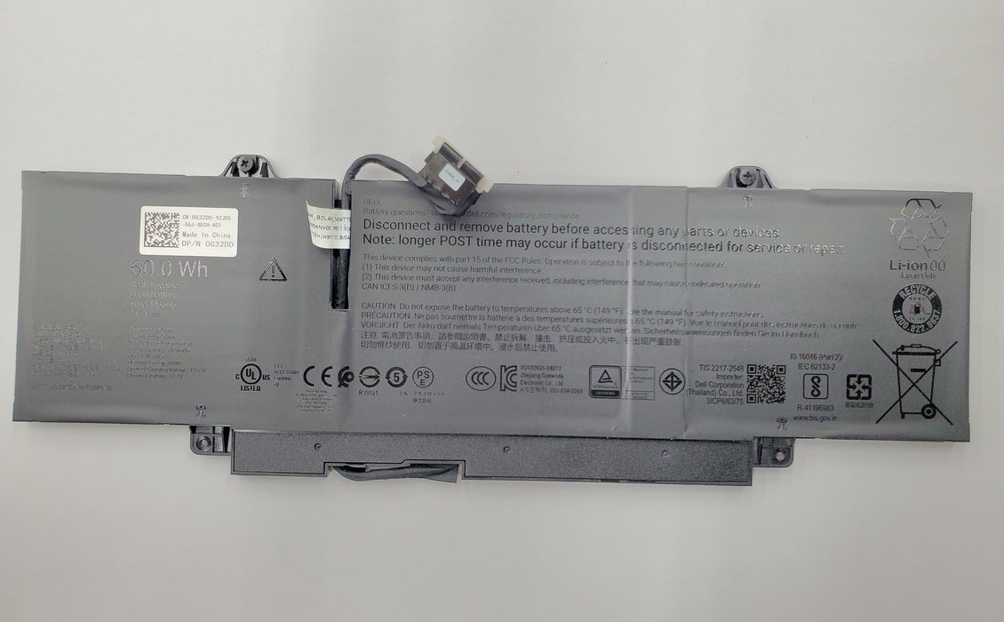 Components>Batteries>Laptops - Dell - G32DD - Open Box