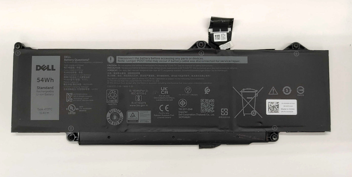Components>Batteries>Laptops - Dell - V042N - Open Box