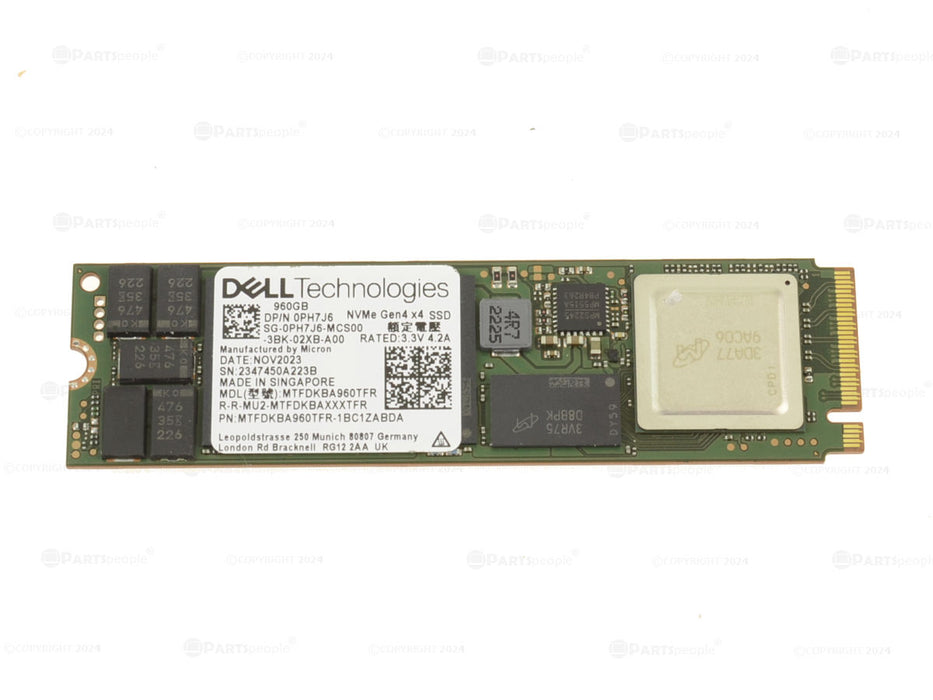 Drives & Storage>SSD Drives - Dell - PH7J6 - Refurbished