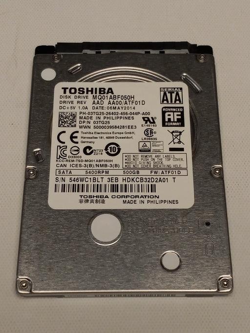 Drives & Storage>Internal Hard Drives>SATA - Dell - 3TG25 - Open Box