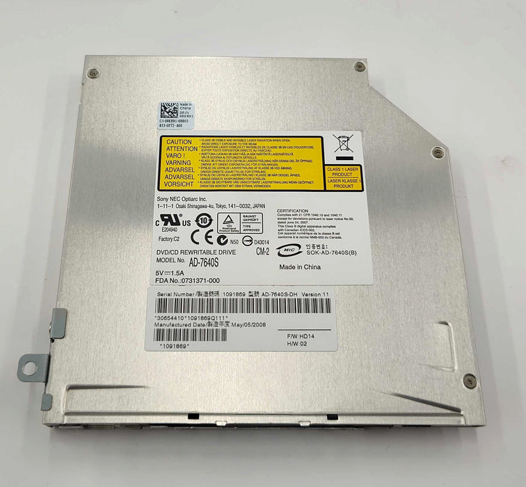 Drives & Storage>DVD/Blu-Ray Drives/Burners>Internal - Dell - RK891 - Open Box