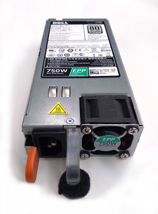 Servers>Server Options>Power Supplies - Dell - Y9VFC - Open Box
