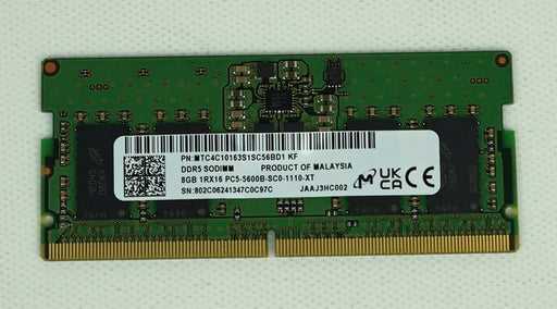 Memory>RAM - Desktop/Laptop - Micron - MTC4C10163S1SC56BD1 - Open Box