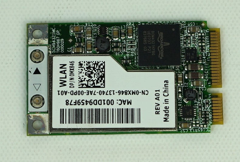 Networking>Ethernet / Network / Wireless Cards - Dell - MX846 - Open Box