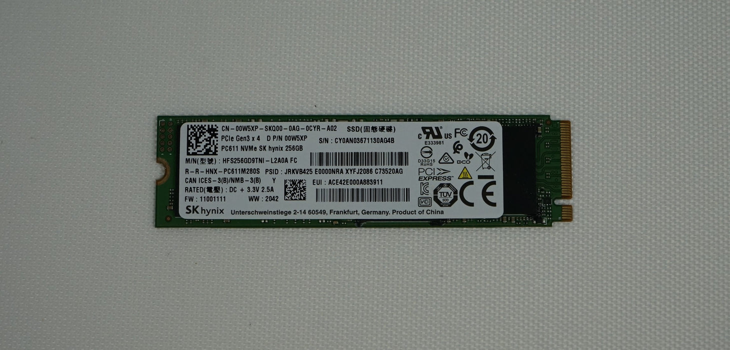 Drives & Storage>SSD Drives - Dell - 0W5XP - Refurbished